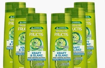 Garnier Shampoo Kraft und Glanz kraeftigend gibt dem Haar Kraft und Energie zurueck fuer kraftvolle