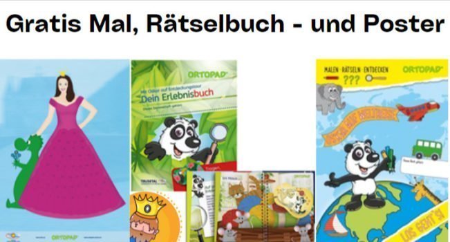 Gratis Mal Raetselbuch und Poster