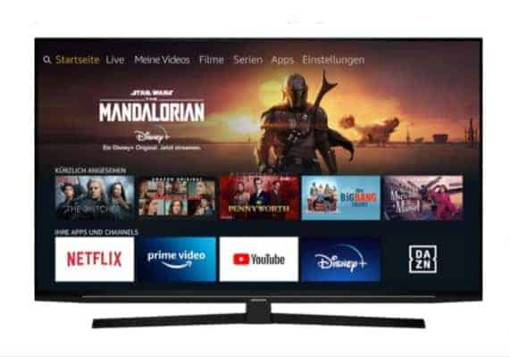 Grundig 49 Gub 8040 Fire Tv Edition Led Fernseher 123 Cm 49 Zoll Schwarz Ultrahd 4K Triple Tuner Smarttv