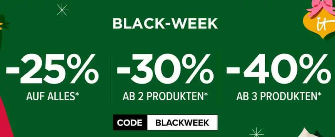 IT Cosmetics Black Friday: 25% auf alles und ab 2 Produkten weitere Rabatte