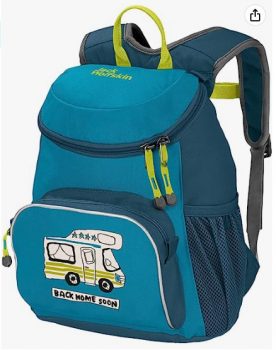 Jack Wolfskin Kids Little Joe Kinder Rucksack nachhaltiger Tagesrucksack für Kinder ab Jahren mi