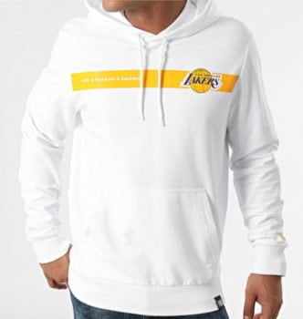 NEW ERA NBA Los Angeles Lakers Team Logo Kapuzenpullover Herren mypopupclub