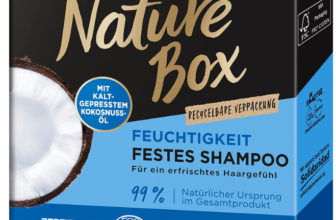 Nature Box Feuchtigkeit Festes Shampoo mit Kokosnuss Oel Naturkosmetik Vegan 1er Pack 1 x 85g Amazon de Beauty