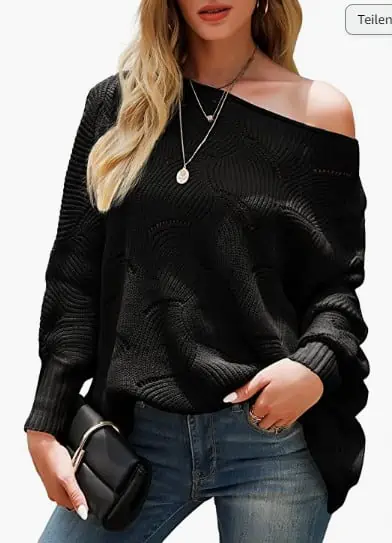 Onfettic Damen Pullover Rundhals Lose für 9,99 € inkl. Prime-Versand (statt 19,99 €)