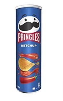 Pringles Ketchup Chips mit Ketchup Geschmack Einzelpackung 1 x 185g Amazon de Lebensmittel Getraenke