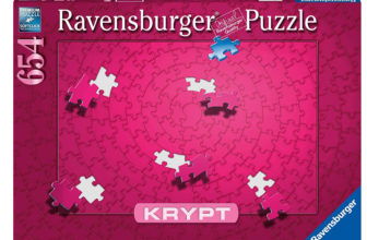 Ravensburger Puzzle 16564 Krypt Puzzle Pink Schweres Puzzle fuer Erwachsene und