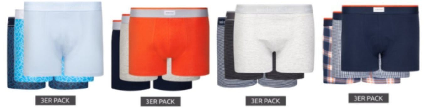 Seidensticker Herren Boxershorts 6er Pack e1669813593519