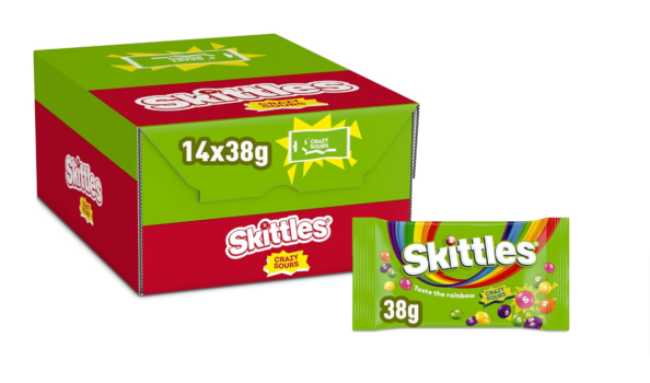 Skittles-Süßigkeiten-Crazy-Sours-Kaubonbons-mit-Orange-Limette-Zitrone