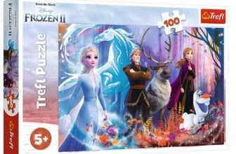 Trefl Puzzle Die Magie des eisigen Landes Disney Frozen 2 100 Teile fuer Kinder ab 5 Jahren  Ama