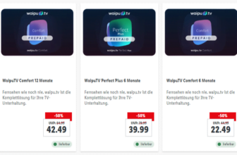 WaipuTV Perfect Plus Monate online kaufen LIDL