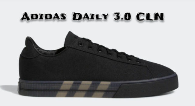 adidas Daily 3 0 CLN Lifestyle Skateboarding Translucent Sidewall Clean Canvas Upper Schuh Schwarz adidas Deutschland 1