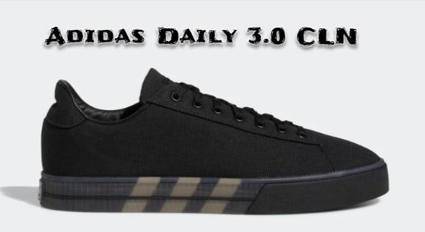 Adidas Daily 3 0 Cln Lifestyle Skateboarding Translucent Sidewall Clean Canvas Upper Schuh Schwarz Adidas Deutschland 1