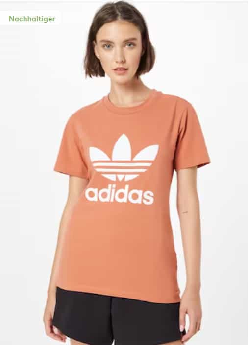 Adidas Originals T-Shirt In Rostbraun