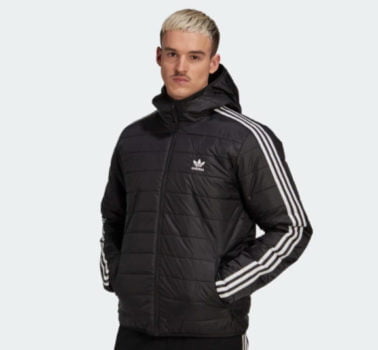 adidas Padded Hooded Puffer Jacke Schwarz adidas Deutschland