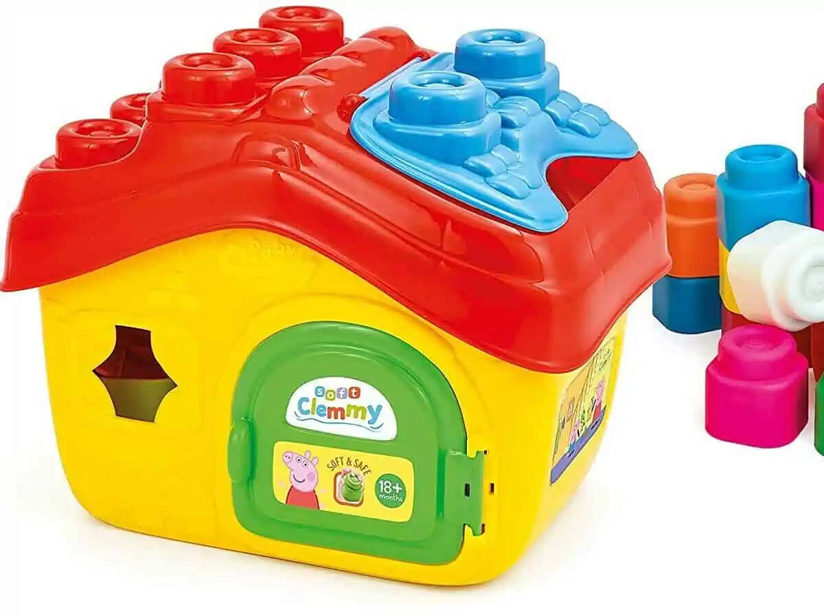 Clementoni Spielbausteine – Clemmy Soft – Peppa Pig Haus für 13,12 € inkl. Versand statt 23,99 €