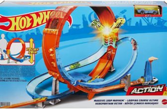 hot wheels massive loop mayhem track set