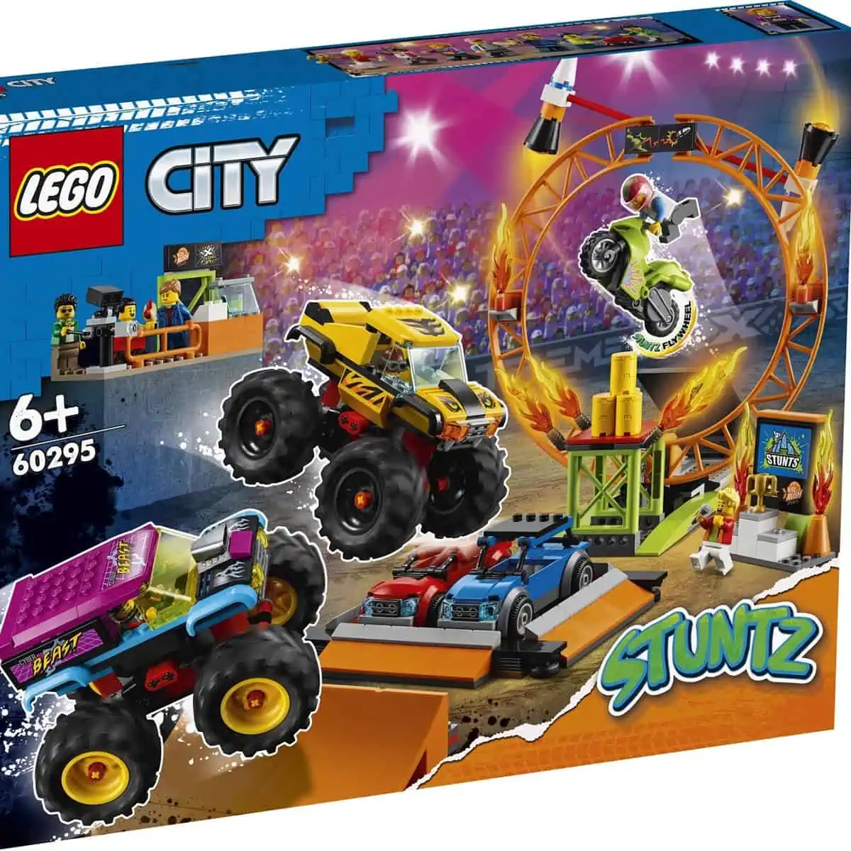 LEGO City – Stuntshow-Arena für 55,90 € inkl. Versand [nur noch 12 Stück verfügbar] statt 68,99 €