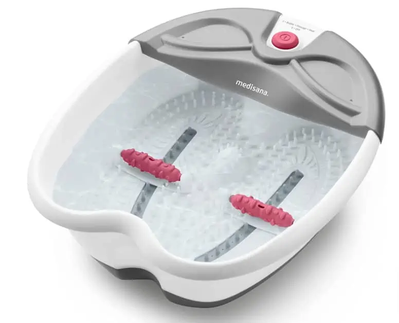 medisana FS 300 Fußsprudelbad mit Fußreflexzonenmassage, elektrisches Fußbad für 22,99 € inkl. Prime-Versand (statt 36,99 €)