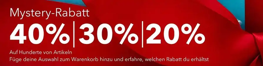 shop Disney: Mystery Rabatt – bis zu 40%