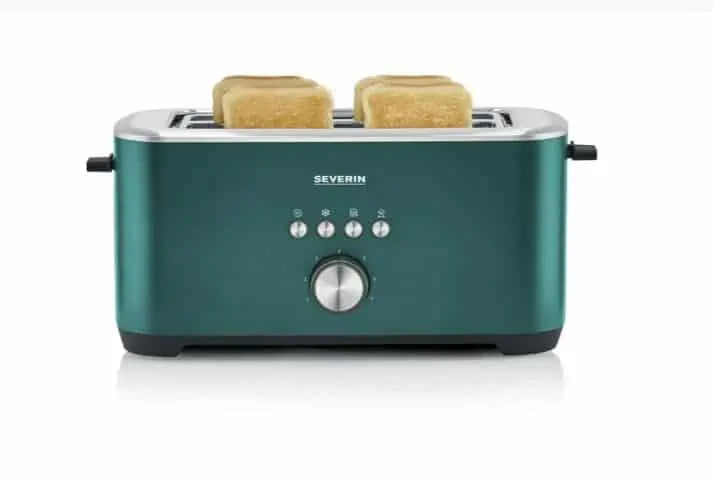 SEVERIN AT 9267 Limited Edition Langschlitztoaster für 4 Scheiben, 1400W, Edelstahl für 33,00 € inkl. Versand statt 54,98 €