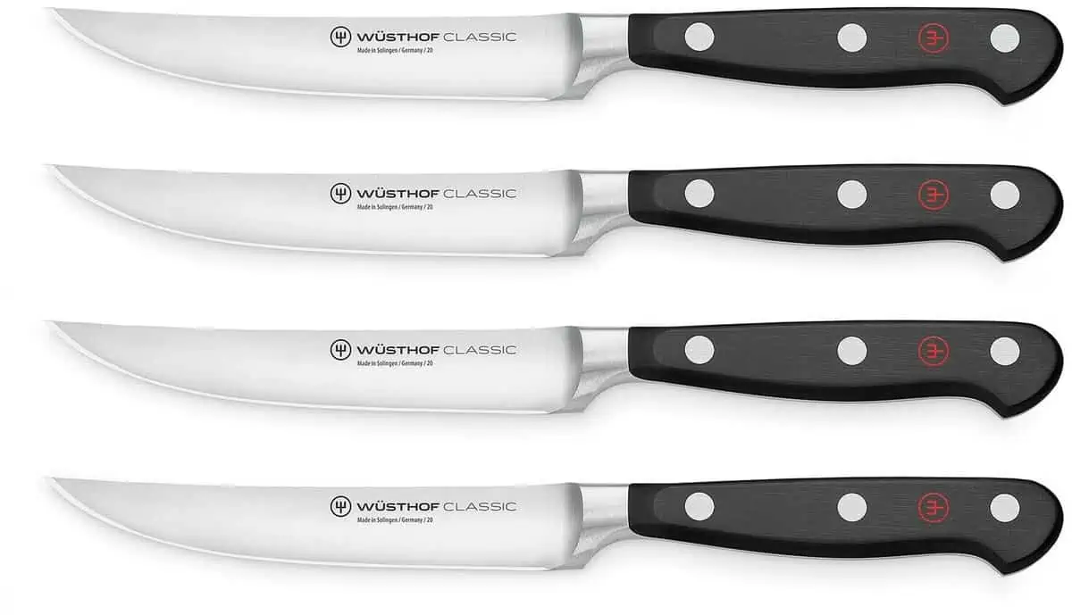 WÜSTHOF Classic Steakmessersatz mit 4 Messern für 143,59 € inkl. Versand statt 174,97 €