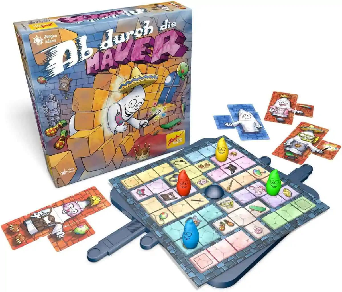 Zoch – Ab durch die Mauer (Familienspiel, ab 7 Jahren, 2-4 Spieler, ~20min Spielzeit) für 12,00 € [Prime] statt 21,64 €