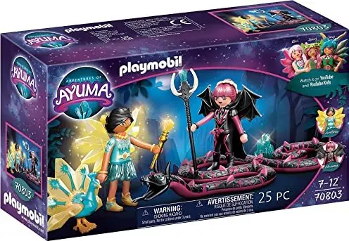 PLAYMOBIL Adventures of Ayuma (70803) Crystal Fairy und Bat Fairy mit Seelentieren für 8,05 € [Prime] statt 16,51 €