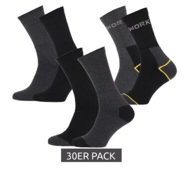 30er Pack STAPP Mega Thermo Socken Baumwoll Struempfe in verschiedenen Farben 1