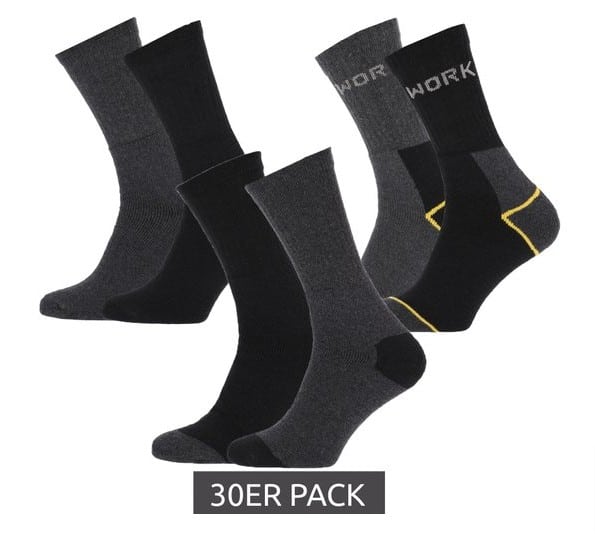 30Er Pack Stapp Mega Thermo Socken Baumwoll Struempfe In Verschiedenen Farben 1