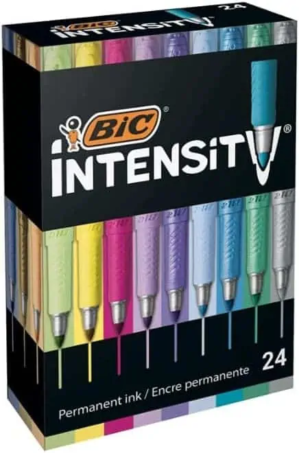 BIC Intensity Pastell Marker (in 24 verschiedenen Metallic- und Pastellfarben) für 15,01 € [Prime] statt 25,00 €