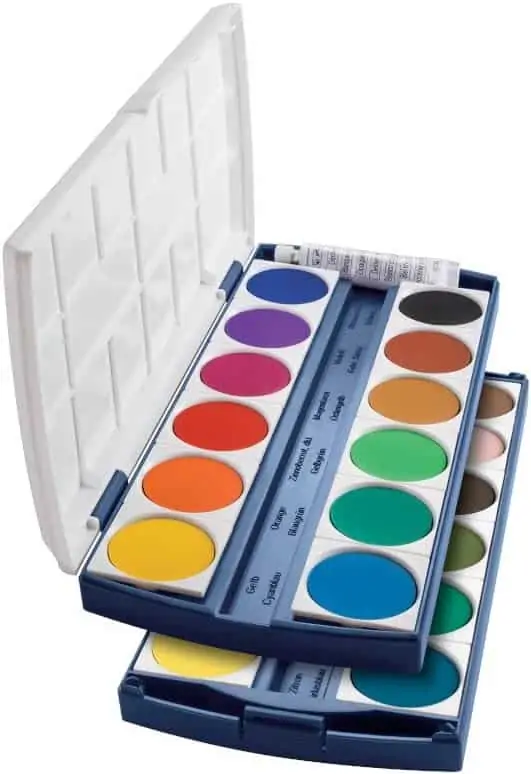 Herlitz 10199933 Schulmalfarben bzw. Deckfarbkasten (24 Farben inklusive Deckweiß) für 6,99 € inkl. Prime-Versand (statt 11,94 €)