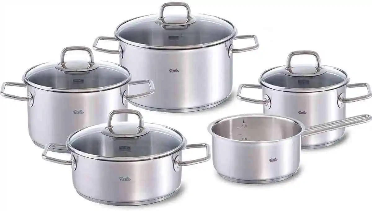 Fissler Viseo Edelstahl-Topfset (5-teilig) für 197,06 € inkl. Versand statt 284,99 €