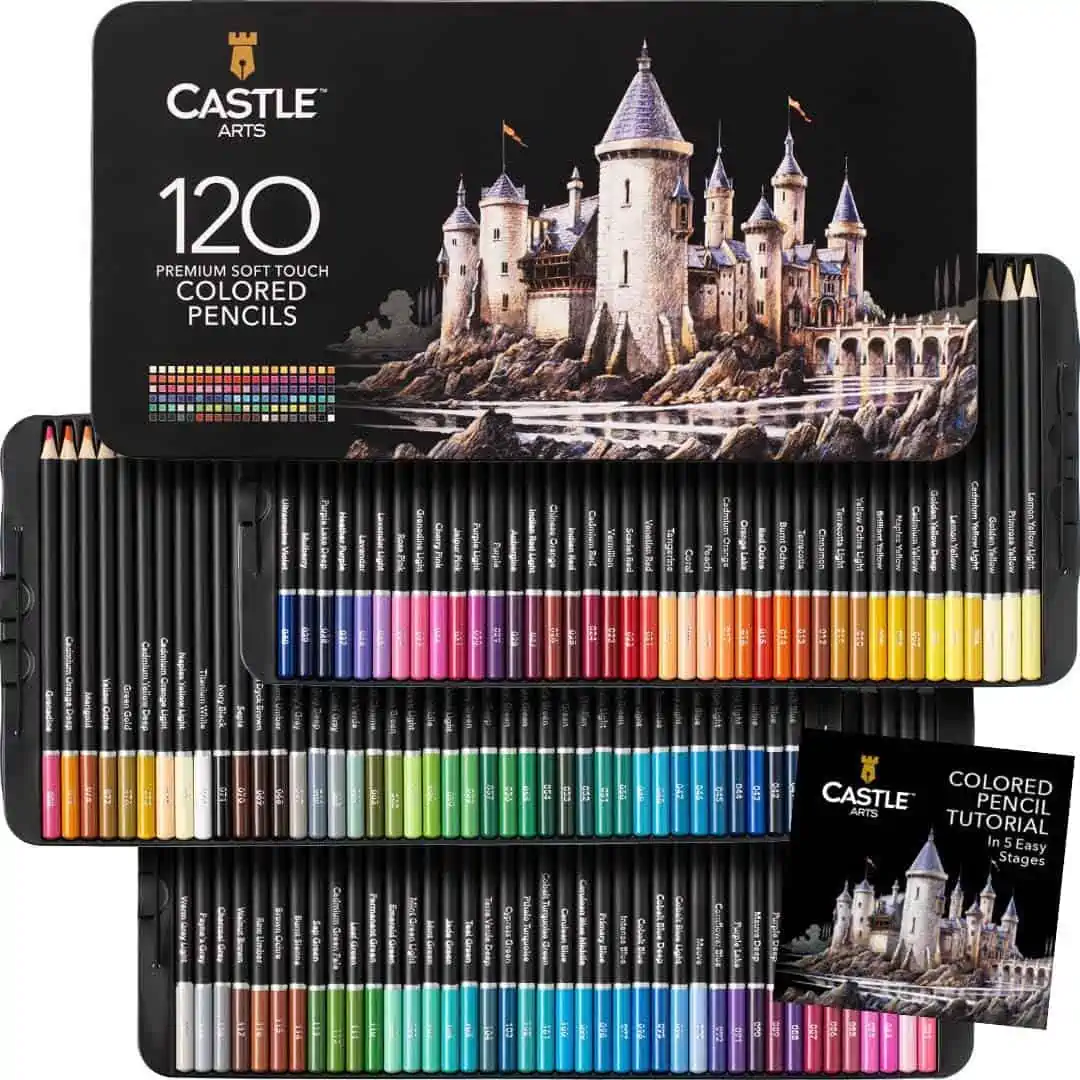 Castle Art Supplies 120 Buntstifte-Set für 41,24 € inkl. Versand statt 54,99 €