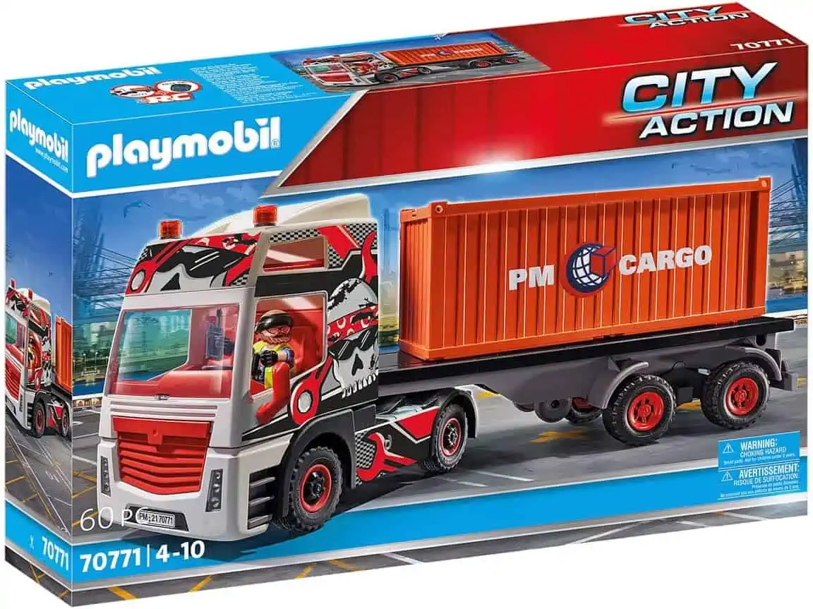 Playmobil City Action – LKW mit Anhänger (70771) für 39,20 € inkl. Versand statt 49,99 €