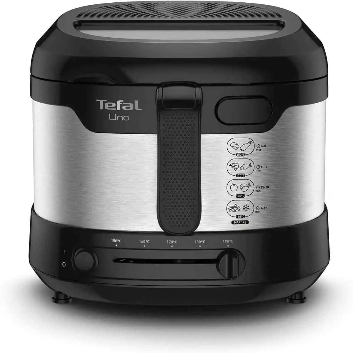 Tefal Uno M Fritteuse FF215D (1.600 Watt, Einstellbares Thermostat, Sichtfenster) für 39,99 € inkl. Versand statt 49,99 €