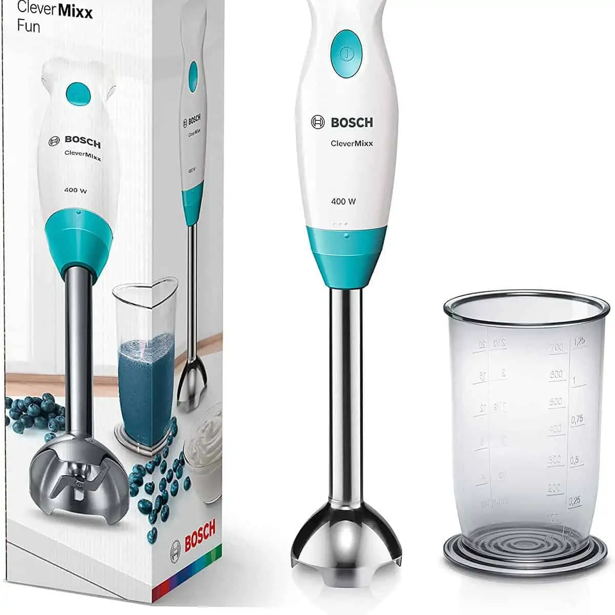 Bosch Stabmixer CleverMixx Fun MSM2410DW für 17,64 € inkl. Versand statt 29,94 €