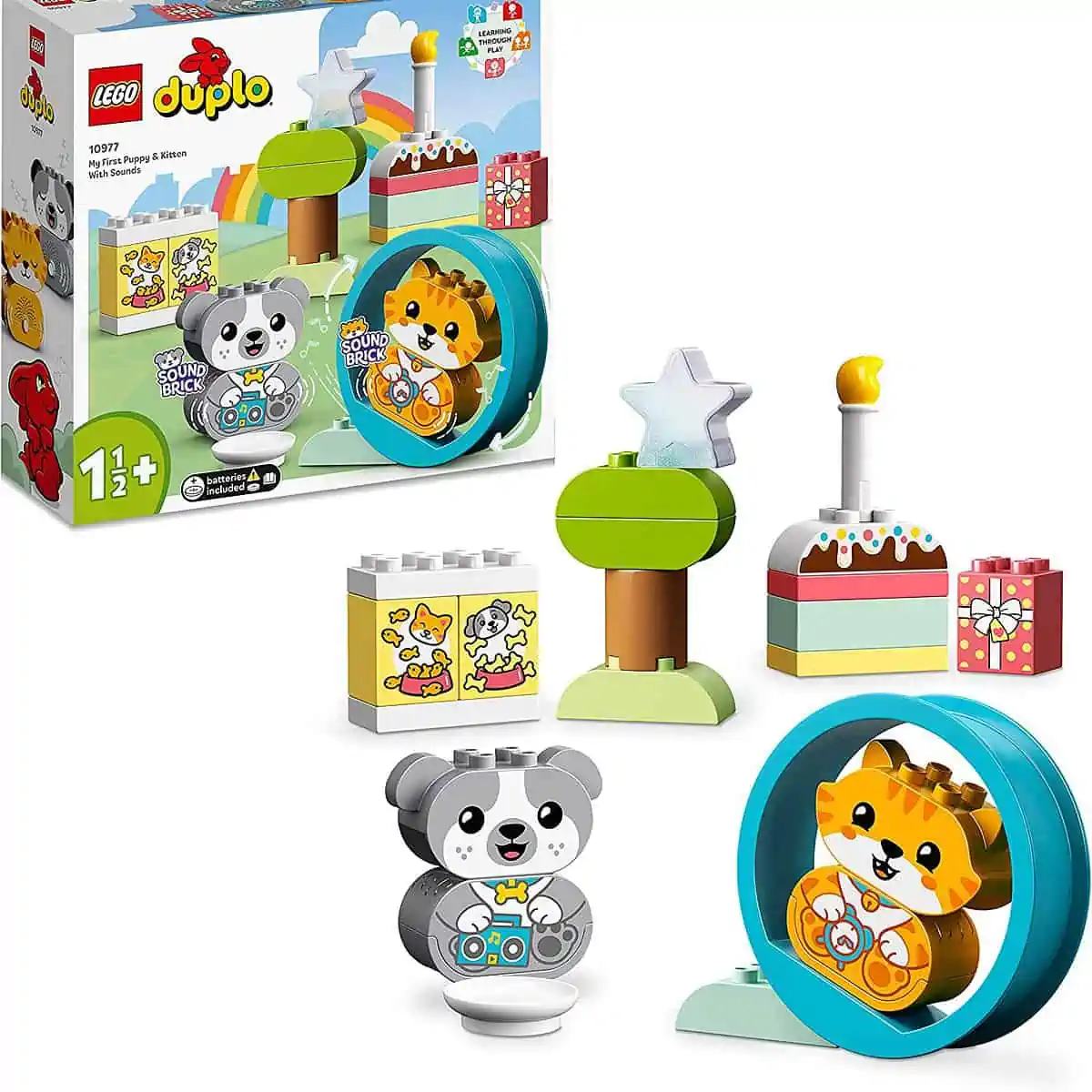 LEGO Duplo 10977 Mein erstes Hündchen & Kätzchen für 19,99 € [Prime/OTTO Up] statt 29,82 €