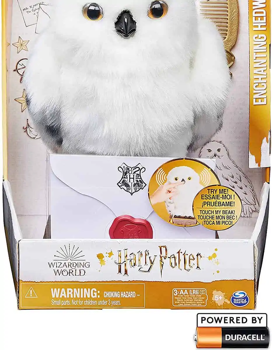Spin Master Wizarding World Harry Potter – Interaktive Plüsch-Eule Hedwig mit über 15 Geräuschen und Bewegungen für 36,99 € inkl. Versand (statt 44,99 €)