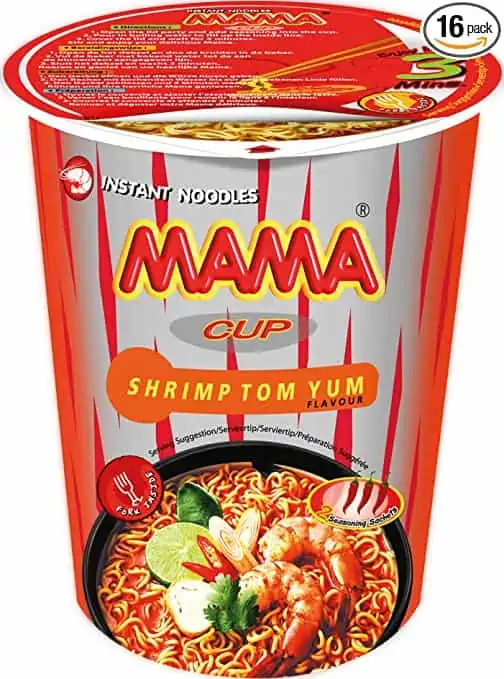 MAMA – Instant Cup Nudeln Garnelen 16er Pack (16x 70g) für 19,86 € inkl. Prime-Versand