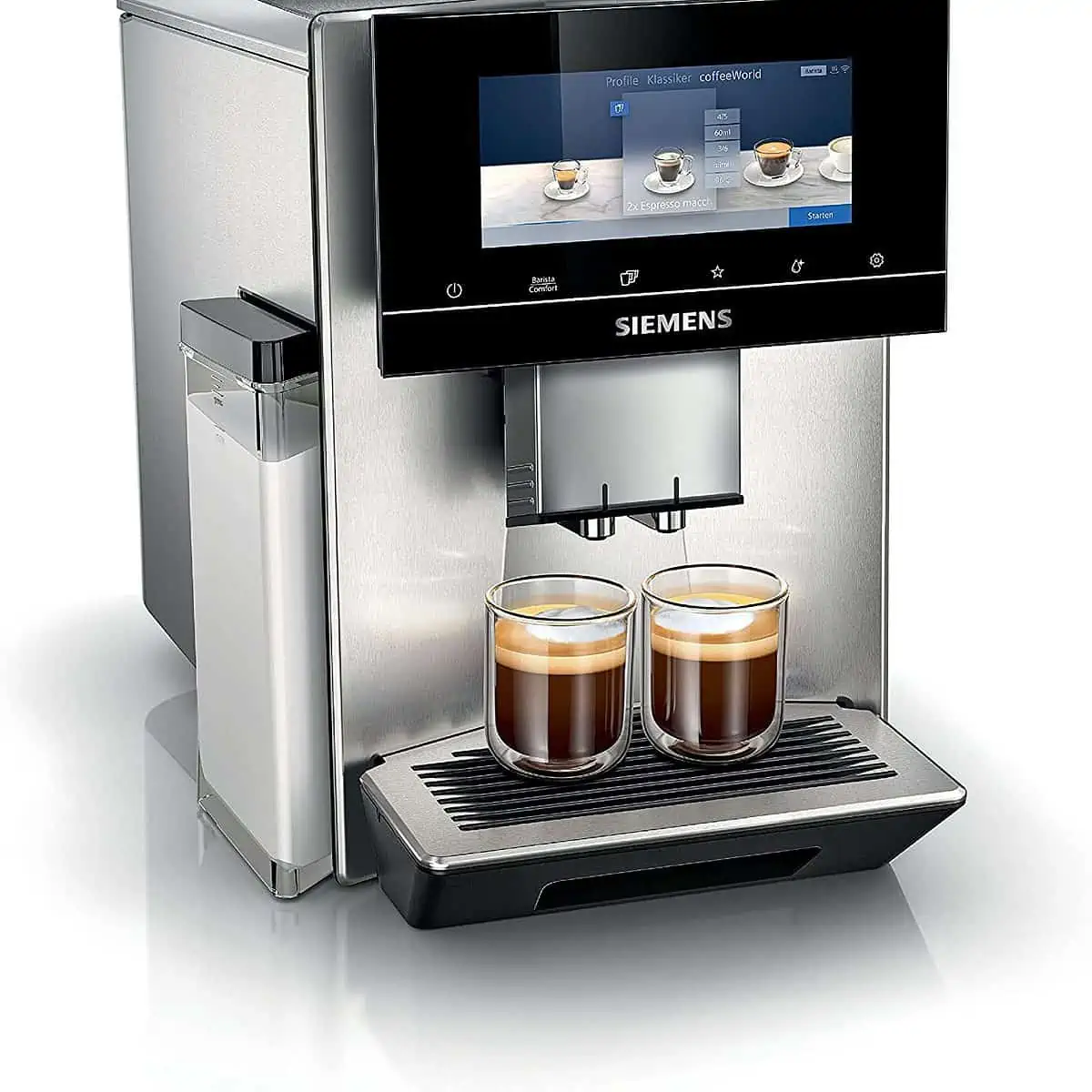 Siemens Kaffeevollautomat EQ900 TQ907D03 (App-Steuerung, Full-Touch Display, Barista-Modus, Geräuschreduzierung, 1500 W) für 1.758,19 € inkl. Versand statt 2.417,89 €