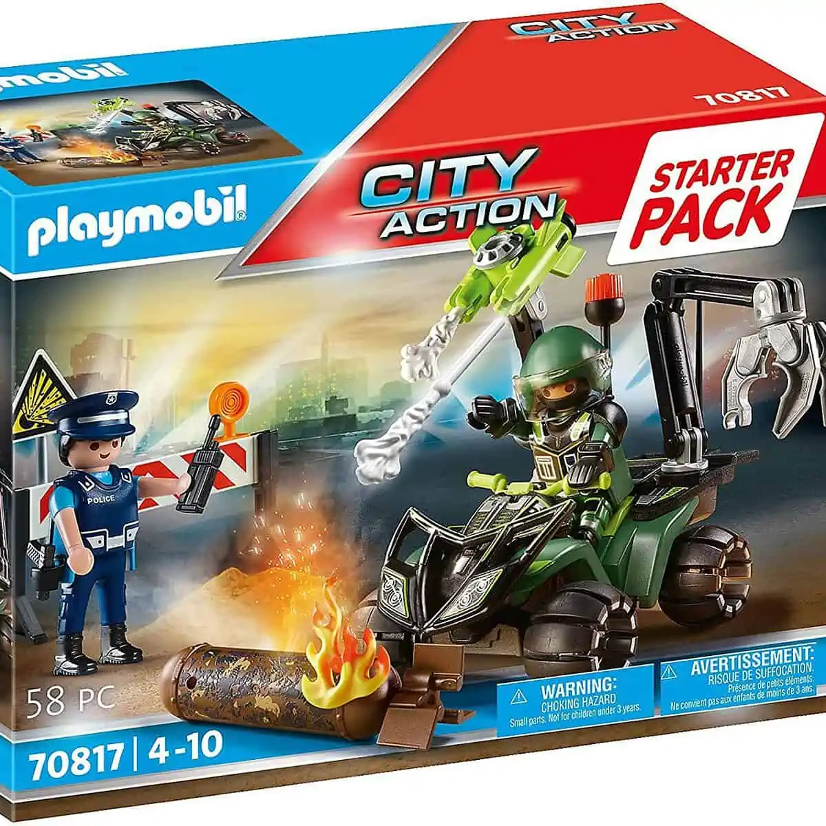 Playmobil Starter Pack Polizei: Gefahrentraining für 8,05 € [Prime] statt 13,68 €