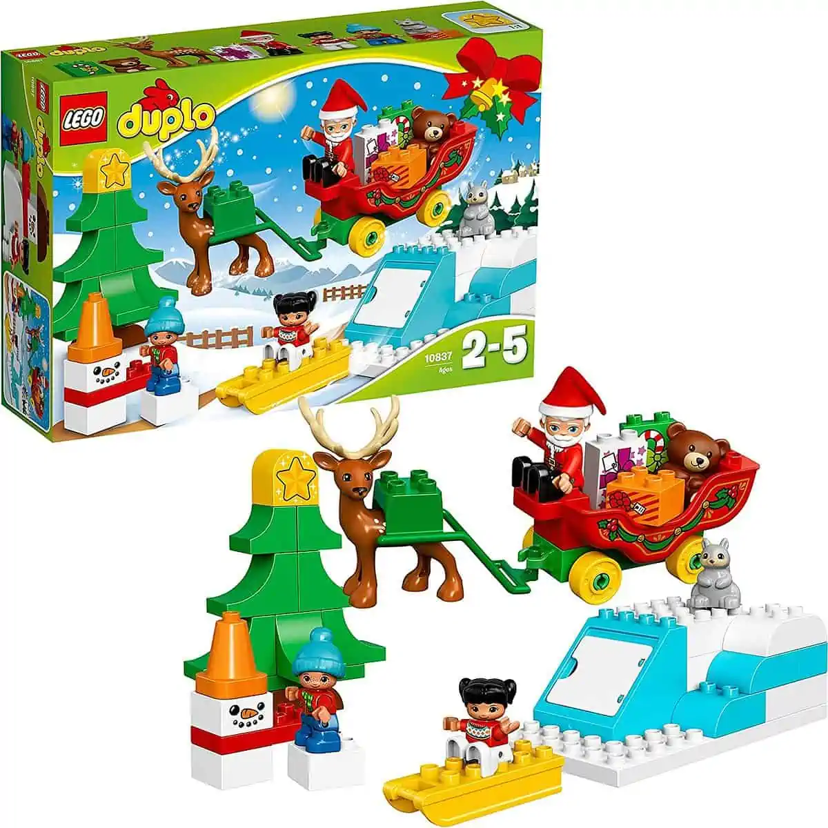 LEGO DUPLO 10837 Winterspaß mit dem Weihnachtsmann für 33,98 € inkl. Versand statt 88,99 €