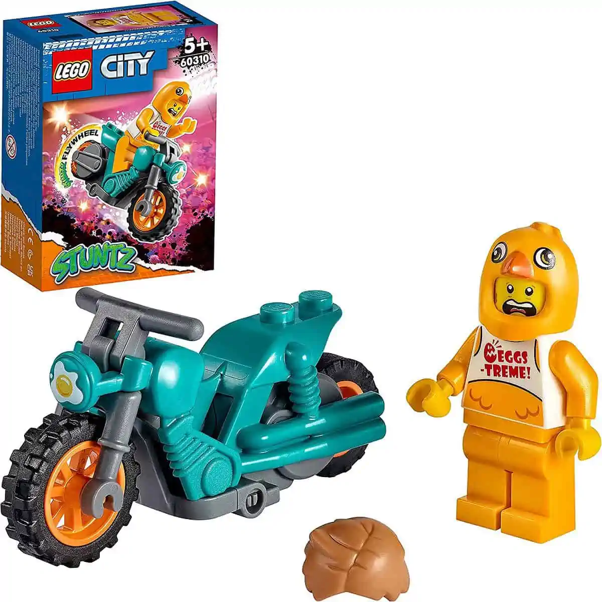 LEGO City 60310 Maskottchen-Stuntbike für 4,14 € [Prime] statt 5,96 €