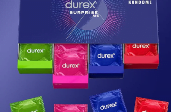 Amazon de Durex Surprise Me Kondome in stylischer Box Extra Vielfalt praktisch diskret verpackt für zuverlässigen Schutz mit einem angenehmen Geruch Großpackung er x Stück