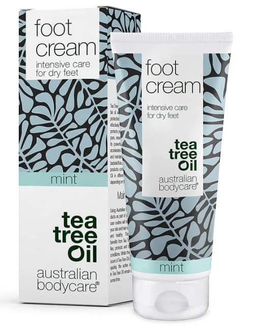 Australian Bodycare Foot Cream 100Ml Teebaumoel Mint Fusscreme Fuer Frauen Maenner Bei Hornhaut