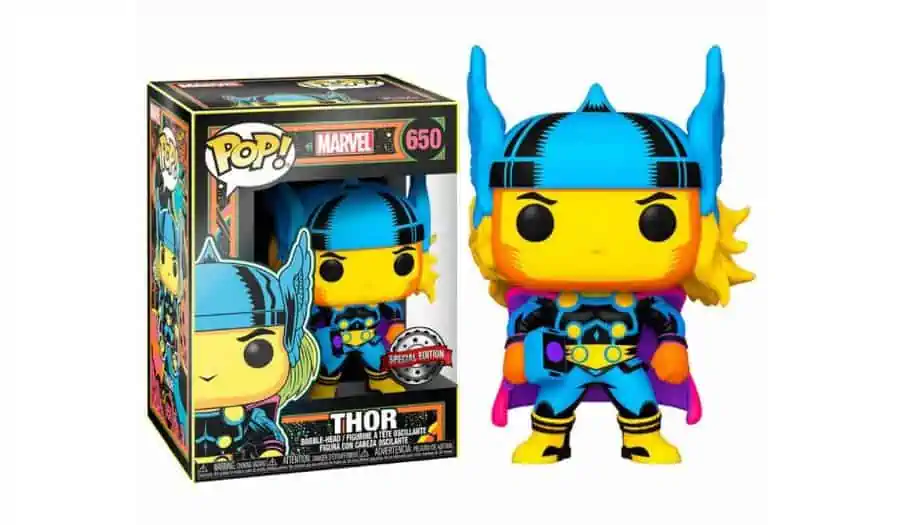 Funko 48847 POP Marvel: Black Light-Thor für 7,99 € [Prime] statt 16,99 €