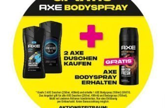 Deo Pflege von AXE geschenkt dm de