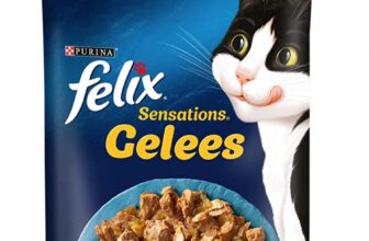 FELIX Sensations Gelees Katzenfutter nass mit Seelachs Tomate in Gelee 26er Pack 26 x 85g   Am