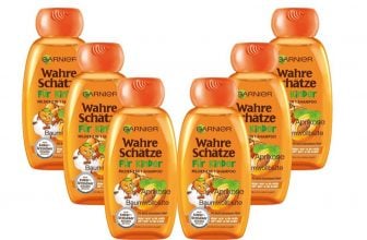 Garnier Shampoo für Kinder Mildes in Pflegeshampoo für empfindliches Haar und leichte Kämmbarkeit Mit