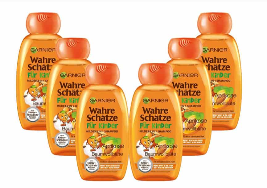 Garnier 2In1 Wahre Schätze Mildes Shampoo Für Kinder Aprikose &Amp; Baumwollblüte